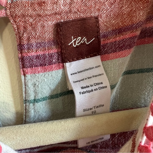 Girls Tea Collection Dress Size 10 - Picture 3 of 7